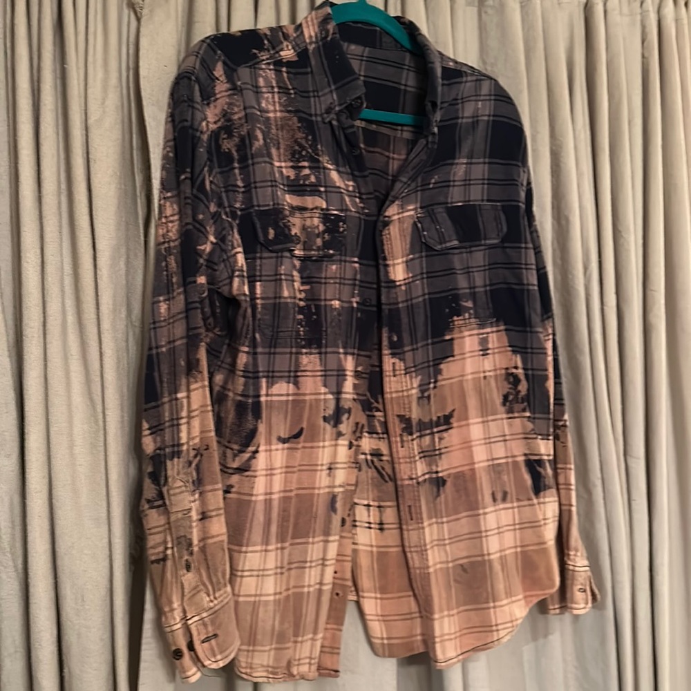 Bleached flannel!